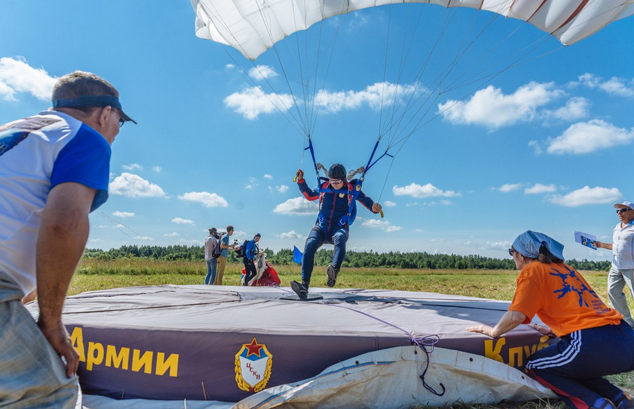 Парашютистки спортсменки